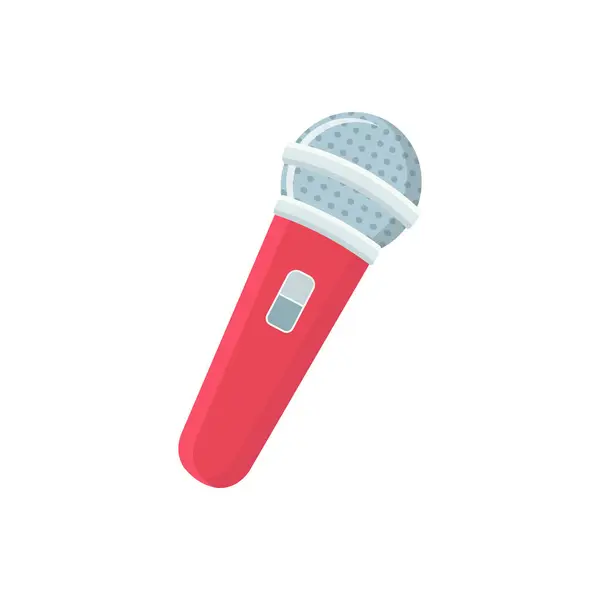 Microphone Audio Device Tech Icon — Vector de stock
