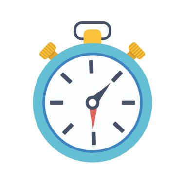 Zamanlama için Kronometre Simgesi Tasarımı