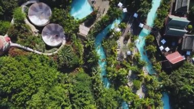Mai Thai Nehri Siam Park, Tenerife, Costa Adeje, İspanya - 21.12.2022 Yüksek kaliteli FullHD görüntüler