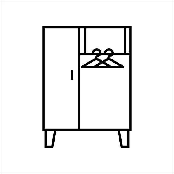 衣柜图标矢量符号 — 图库矢量图片