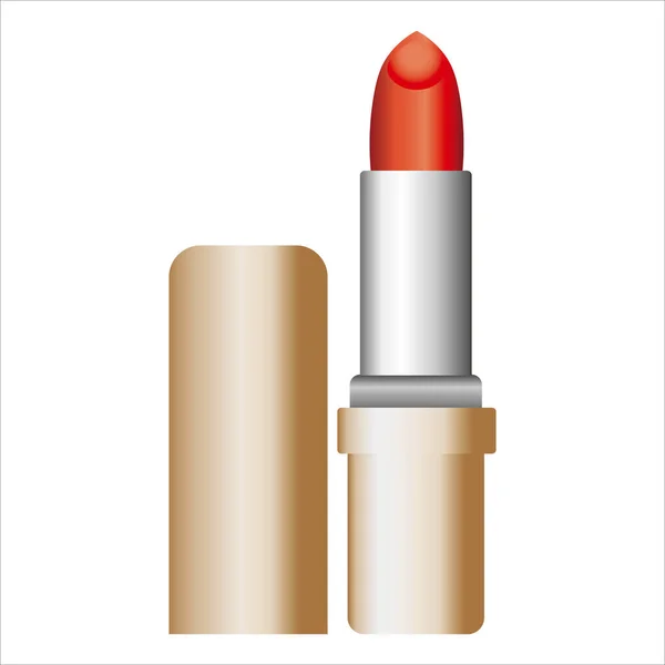 Rouge Lèvres Icône Vecteur Illustration Symbole — Image vectorielle