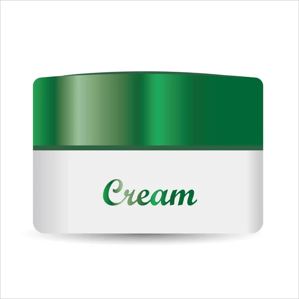Cream Cosmetics Care Icon Vector Illustration Symbol — Stock Vector