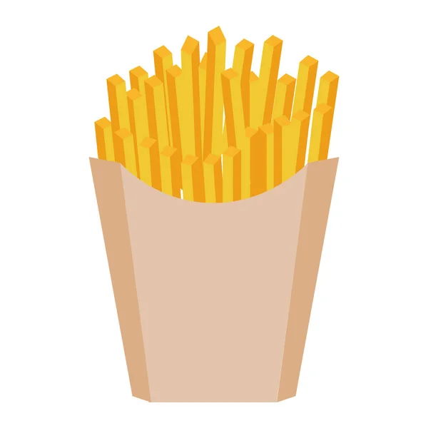 Sült Krumpli Csomagolásban Ikon Vektor Illusztráció Szimbólum — Stock Vector