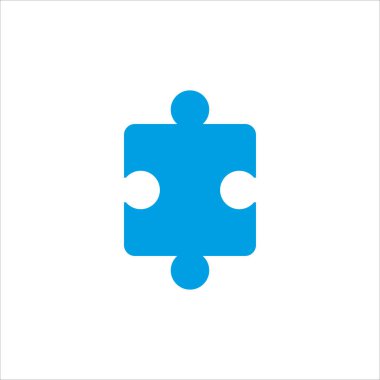 Yapboz simgesi vektör resmetme sembolü