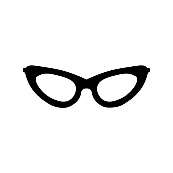 Gafas Sol Icono Vector Símbolo Ilustración — Vector de stock