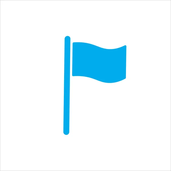 Σύμβολο Εικονογράφησης Διανύσματος Εικονιδίου Σημαίας — Διανυσματικό Αρχείο