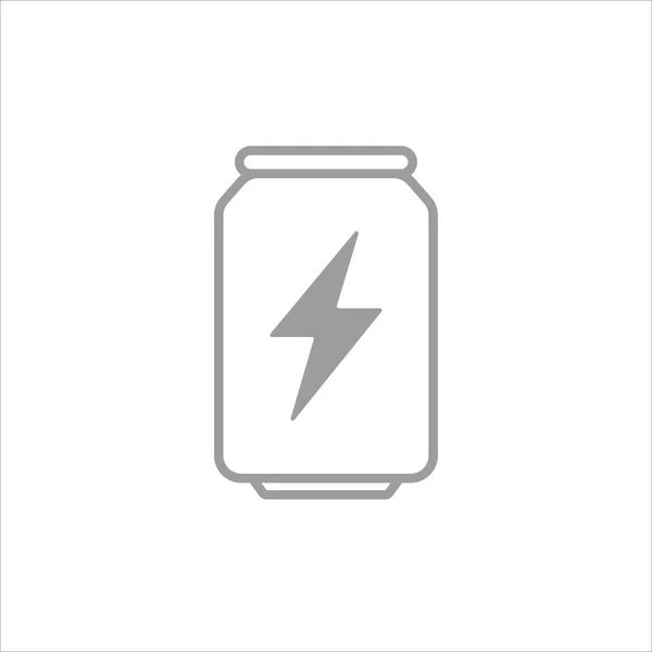 Енергетичний Напій Значок Векторна Ілюстрація Символ — стоковий вектор