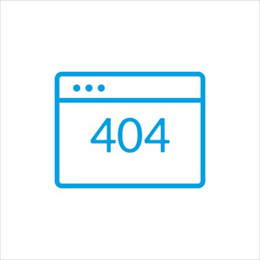 404 simge vektörü bulunamadı