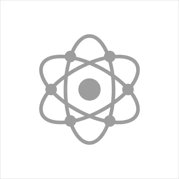 atom simgesi vektör resmetme sembolü