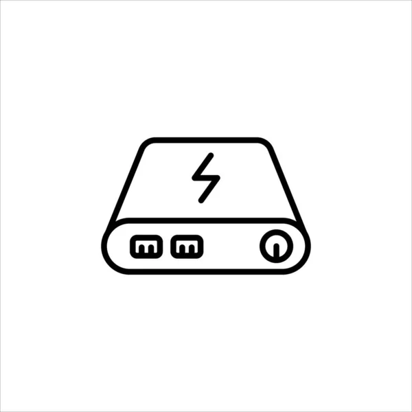 Значок Енергетичного Банку Векторна Ілюстрація Символ — стоковий вектор