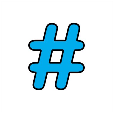 Etiket simgesi vektör resmetme sembolü