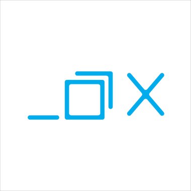 tarayıcı düğmeleri simge vektör illüstrasyon sembolü