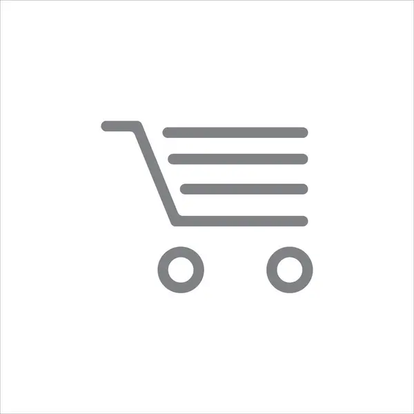 Cart Shopping Icon Vector Illustration Symbol — Stock Vector