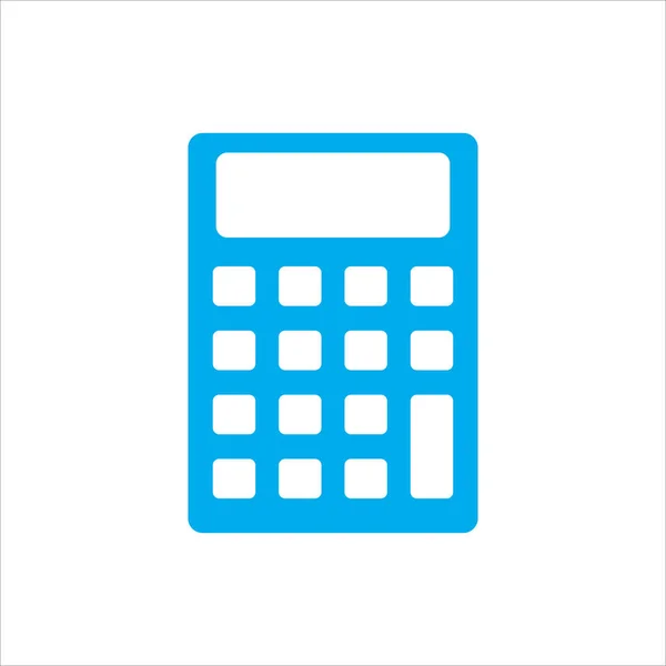 Calculator Pictogram Vector Illustratie Symbool — Stockvector