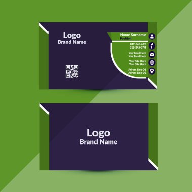 Şık ve yaratıcı iş kartı tasarımı