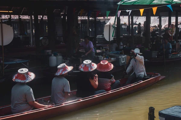 Pattaya Thailand Dezember 2022 Pattaya Floating Market Sonniger Tag Auf — Stockfoto