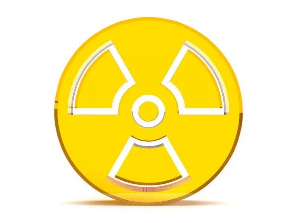 Vykreslit Sklovitě Žluté Záření Žlutou Průhledností Bílém Pozadí — Stock fotografie