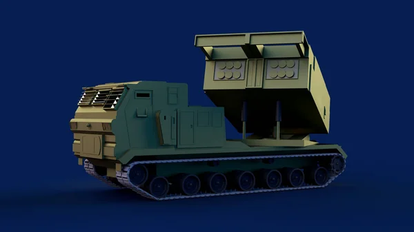 Maken Hem High Mobility Artillery Rocket System Land Lease Voor — Stockfoto