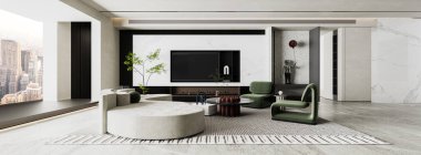 Odanın iç mekânını 3D görüntüle