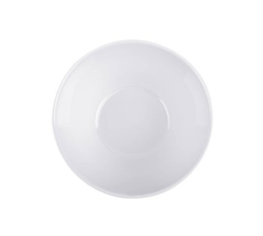 Üst fincan beyaz arkaplanda izole