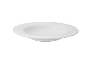  Beyaz arka plan üzerinde izole beyaz kase