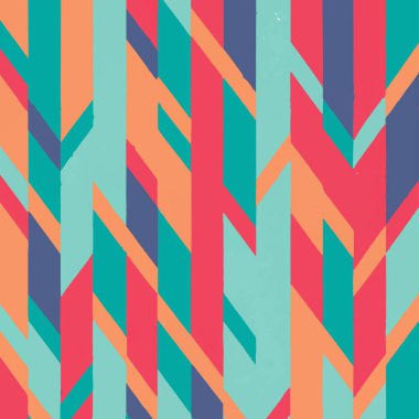 Pattern With Diagonal Lines And Small Breakouts Vector Background Style.