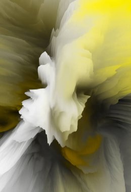 Soyut fantezi geçmişi. 3d illüstrasyon.