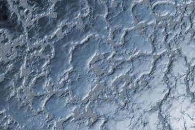 Soyut arka plan, yabancı bir gezegenin dokusu, yabancı bir gezegenin yüzeyinin gerçekçi dokusu, soyut yüzey dokusu. 3d illüstrasyon.