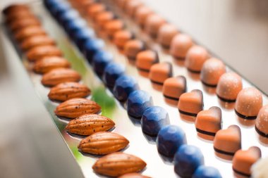 candy bar sweets on the table, celebration