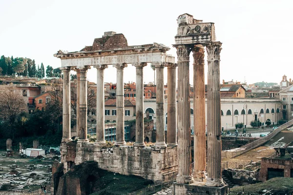 Rom Italien Ruinerna Den Gamla Staden — Stockfoto