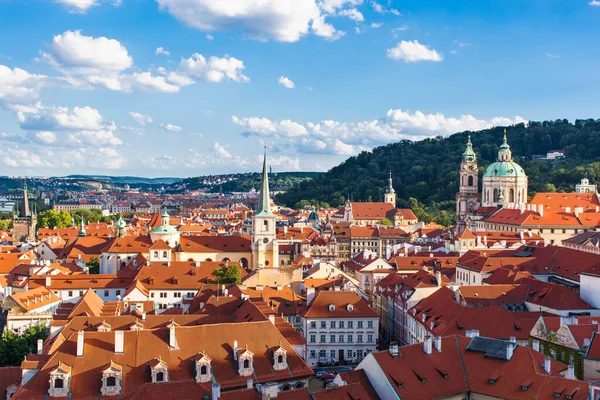 stock image view on roof Old Town, Prague, Czech Republic