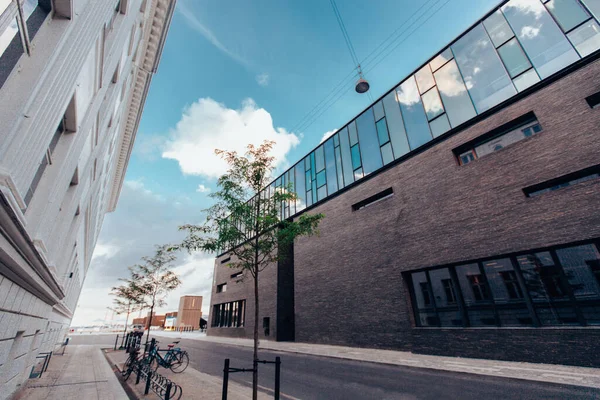 Piękna Architektura Nowoczesne Ulice Kopenhadze Dania — Zdjęcie stockowe