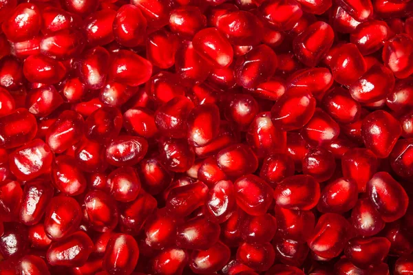 fresh pomegranate seeds, close up