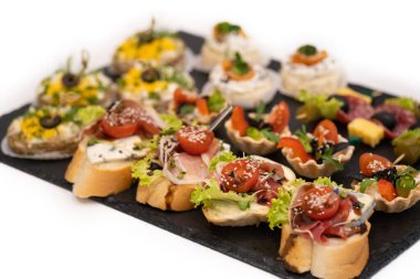 Tablo, yemekler lezzetli tatil snacks olduğunu gurme