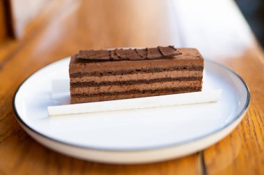 a delicious piece of cake, a dessert on a plate