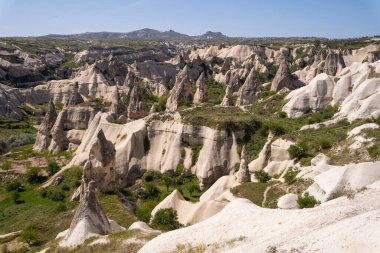 beautiful mountain scenery of Cappadocia