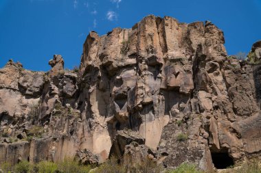 beautiful mountain scenery of Cappadocia