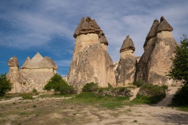 beautiful mountain scenery of Cappadocia