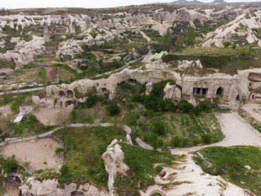 beautiful mountain scenery of Cappadocia