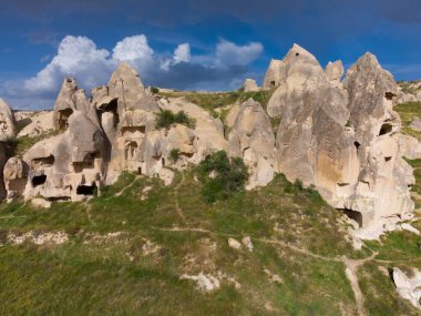 beautiful mountain scenery of Cappadocia