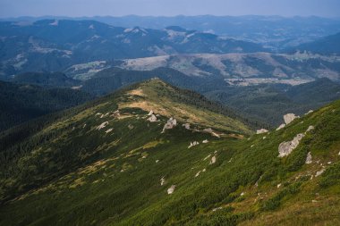 beautiful landscape mountains Carpathians in the Ukraine