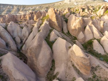 beautiful mountain scenery of Cappadocia