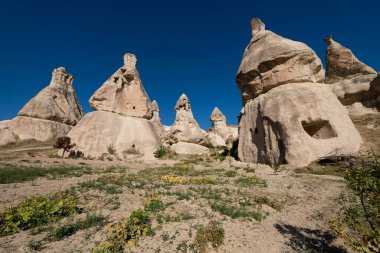beautiful mountain scenery of Cappadocia