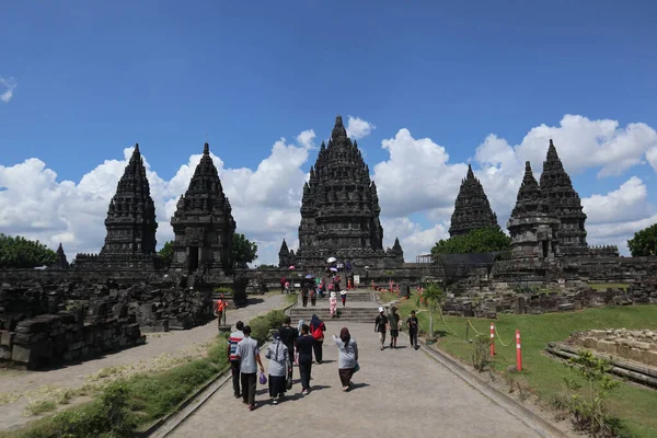Yogyakarta, Indonesia - December 17, 2022 - Indonesia Prambanan Temple Reopen For Tourism, Yogyakarta, Indonesia