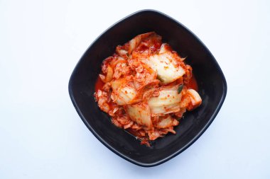 Kimchi Güney Kore 'den gelen geleneksel mayalanmış bir yemektir. Kırmızı biber, gochugaru, sarımsak, zencefil vs. ile baharatlı Çin lahanası turşusu yapılır..