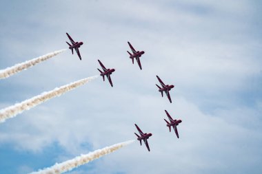 RAF Kırmızı Oklar Bournemouth Hava Festivali 2022