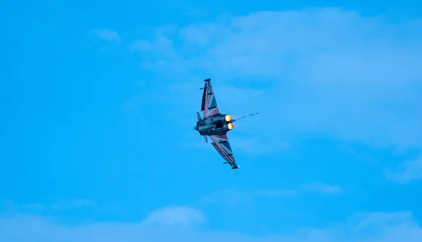 欧洲战斗机台风伯恩茅斯2022年空气节 — 图库照片