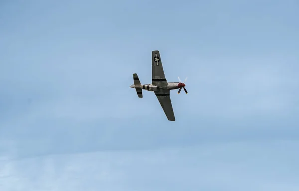 P51 Mustang Bournemouth Air Festival 2022 Stock Photo