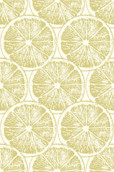 Limon dilimleriyle desen