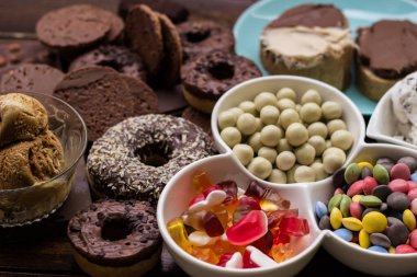 Yüksek şeker seviyeli ürünler